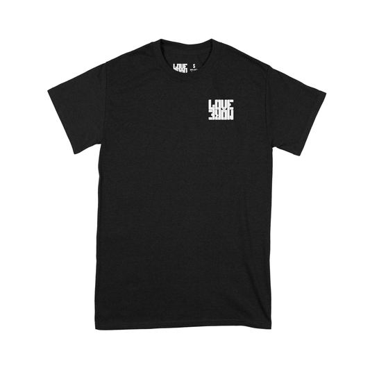 Black Logo Short-Sleeve Unisex T-Shirt