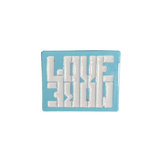 CANDY BLUE LOVEMORE PIN